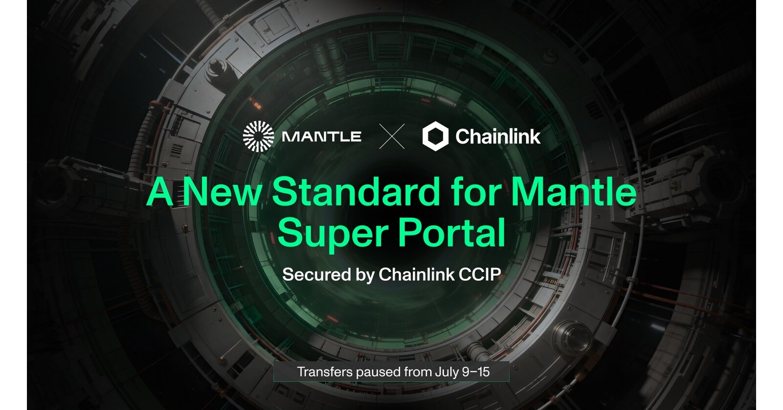 Mantle Migrates Its Super Portal to Chainlink CCIP, Bringing Institutional-Grade Security to Every Cross-Chain Transfer of the $2.5B+ MNT Token
