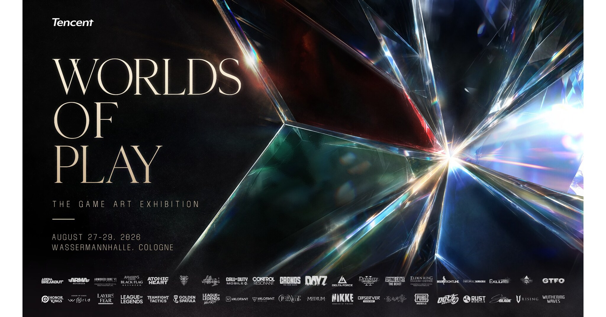 Explore the Art and Creativity Behind 40 Game Titles Through "Worlds of Play" Global Art Exhibition in Cologne, August 27 to 29
