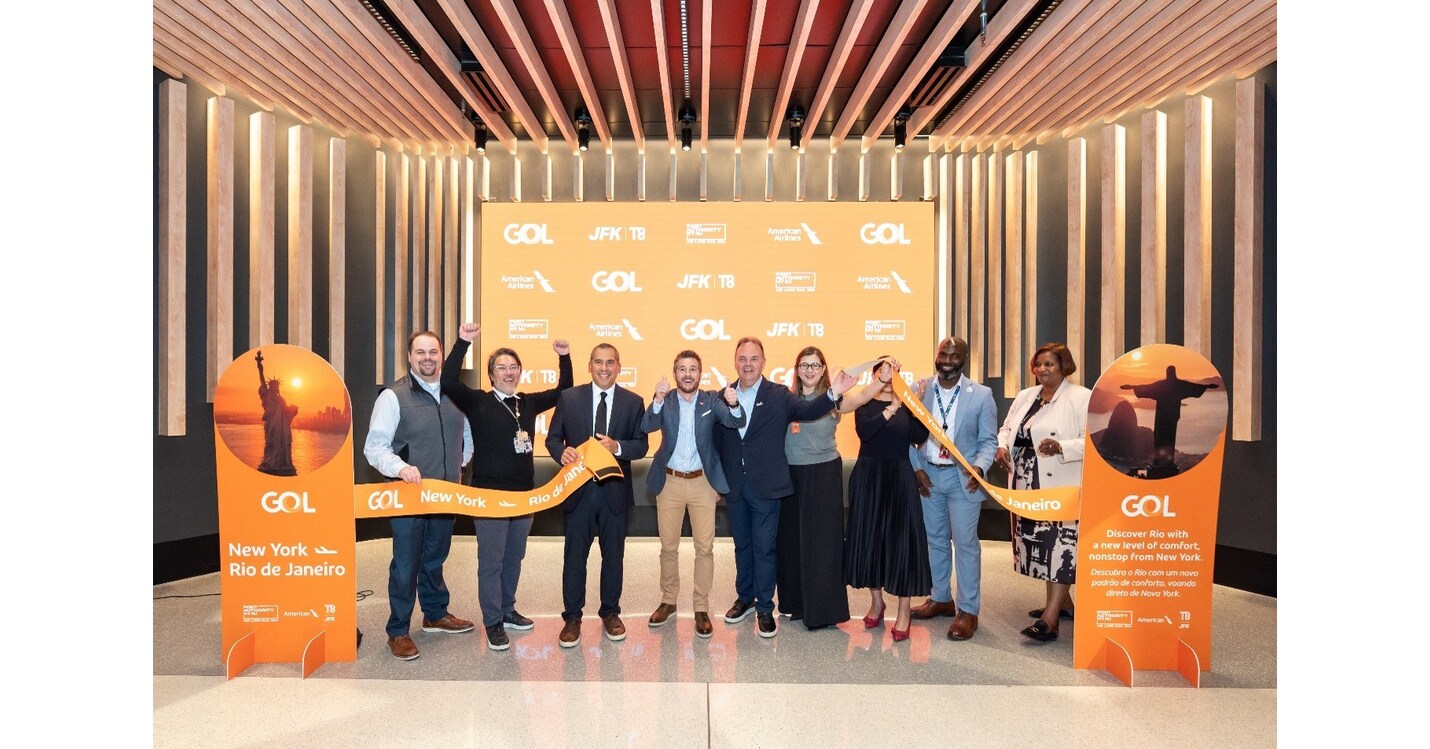 GOL Brings the Spirit of Brazil to New York with New Nonstop Service from Rio de Janeiro