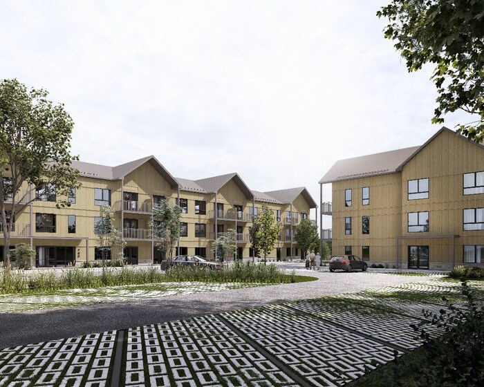 Initiative Logement abordable Desjardins - Un nouveau milieu de vie de 54 logements abordables voit le jour à Saint-Donat