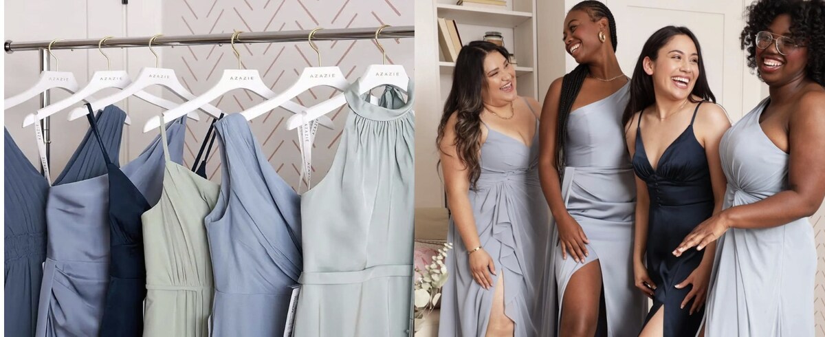 azazie coupon bridesmaid dress Brings Its Pop-Up Experience to San Diego for One Day Only Size:L (12) metafield_color_White