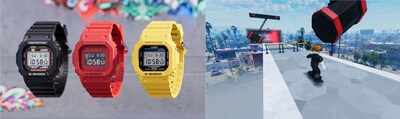 Artículos G-SHOCK/Desafía el Obby de patinaje: G-SHOCK
