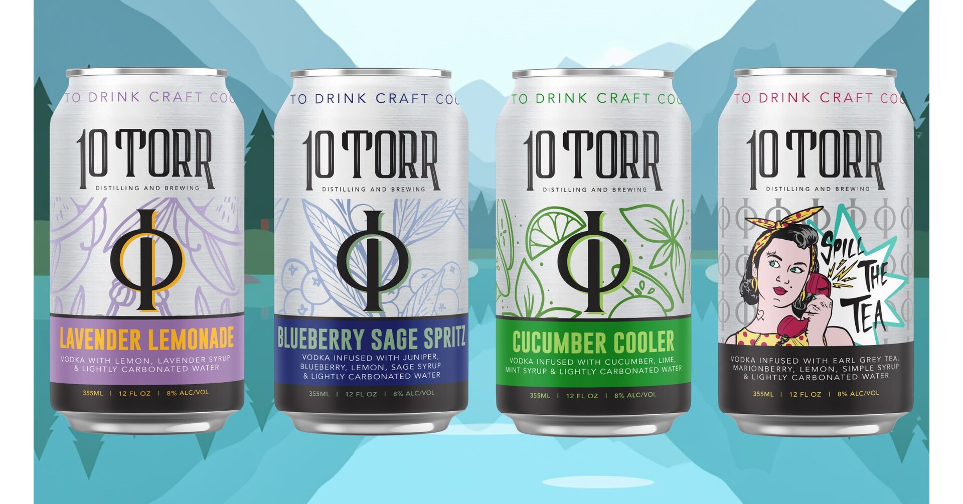 10 Torr Distilling and Brewing Unveils Updated Look, Expands National Reach via Homestead Brands