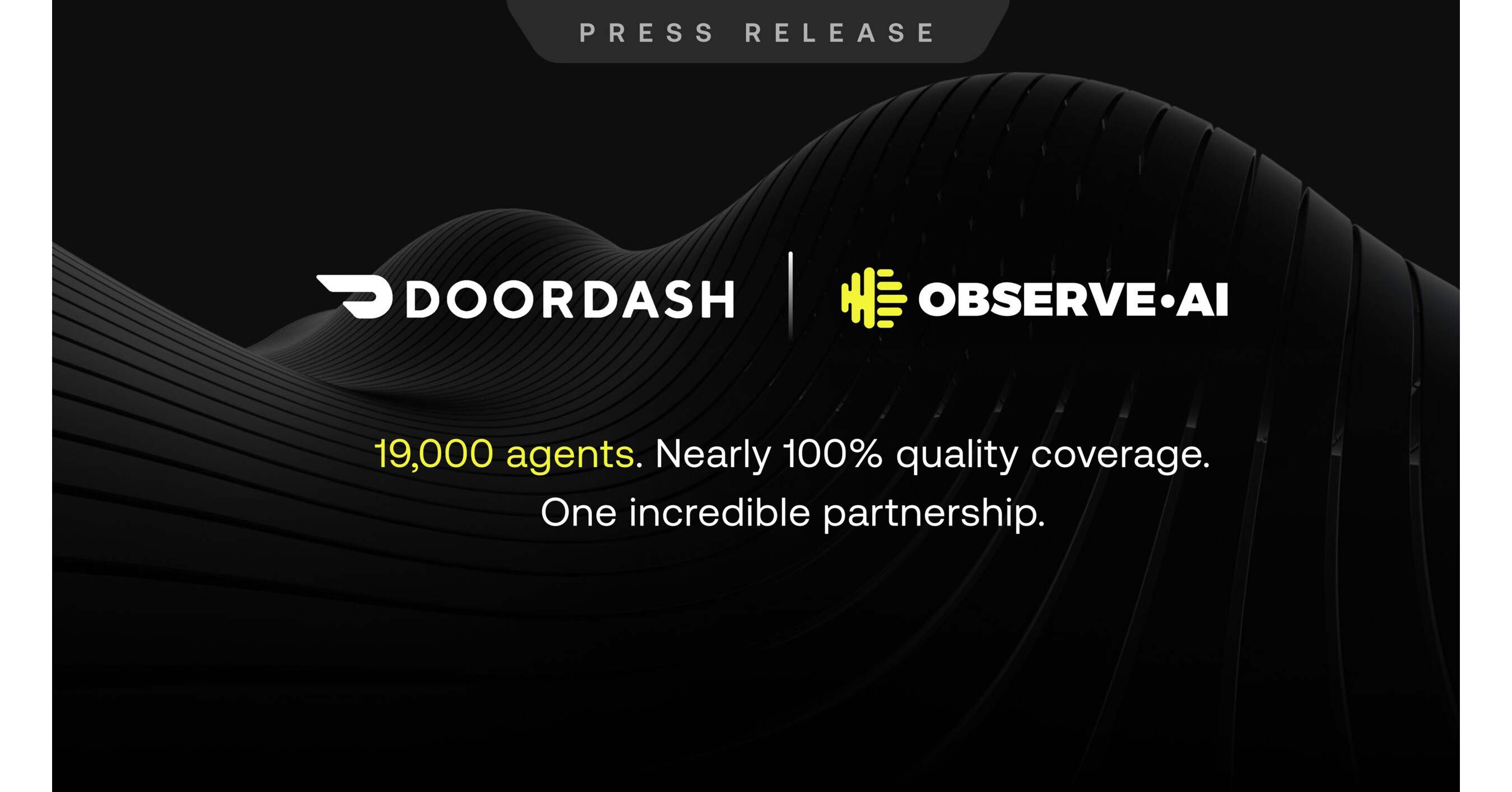 DoorDash, Observe.AI, and AWS Partner to Scale Customer-Centric AI Across 19,000 Agents