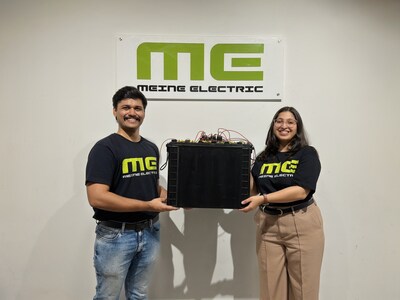 L-R Priyansh Mohan, Co-founder and CEO, Stuti Kakkar, Co-founder and COO, Meine Electric L-R Priyansh Mohan, Co-founder and CEO, Stuti Kakkar, Co-founder and COO, Meine Electric