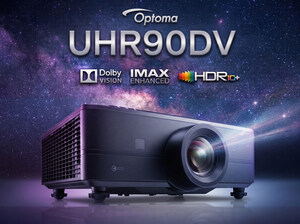 Optoma Launches the UHR90DV, Its Flagship RGB Triple-Laser 4K Home Theater Projector Featuring Dolby Vision® and IMAX Enhanced