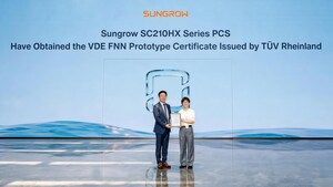 Sungrow Secures World's First German Inertia Market "Passport" with VDE FNN Prototype Certificate