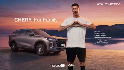 Robert Lewandowski Jadi Bintang TVC Terbaru CHERY, Hidupkan Semangat "For Family"