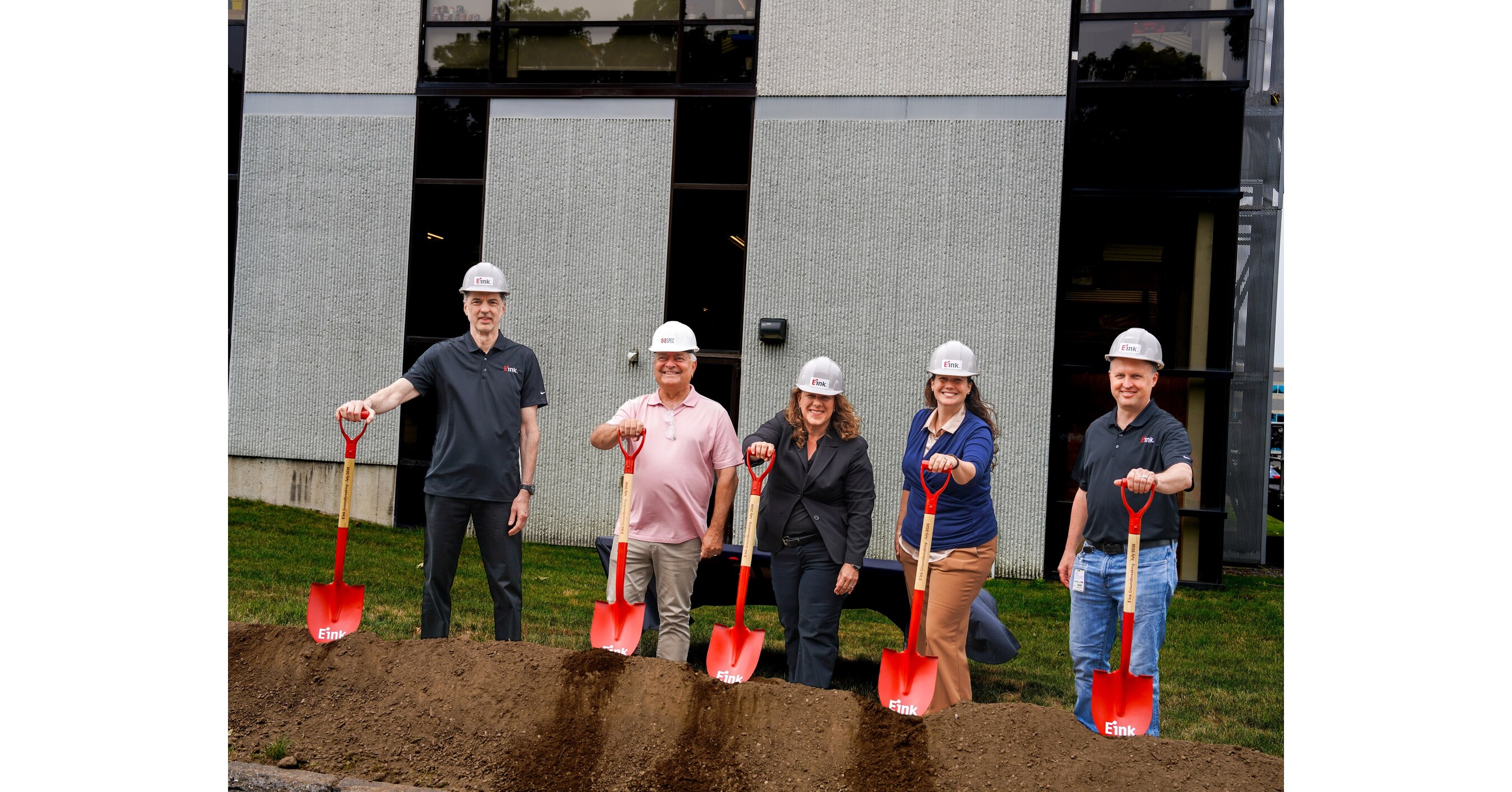 E Ink Breaks Ground on Expansion of U.S. Research & Development Headquarters E Ink Breaks Ground on Expansion of U.S. Research & Development Headquarters