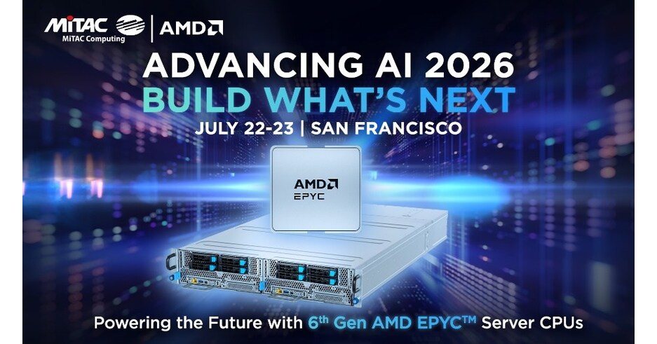 MiTAC Computing impulsa la infraestructura de IA agente con AMD EPYC™ Server CPUs de sexta generación