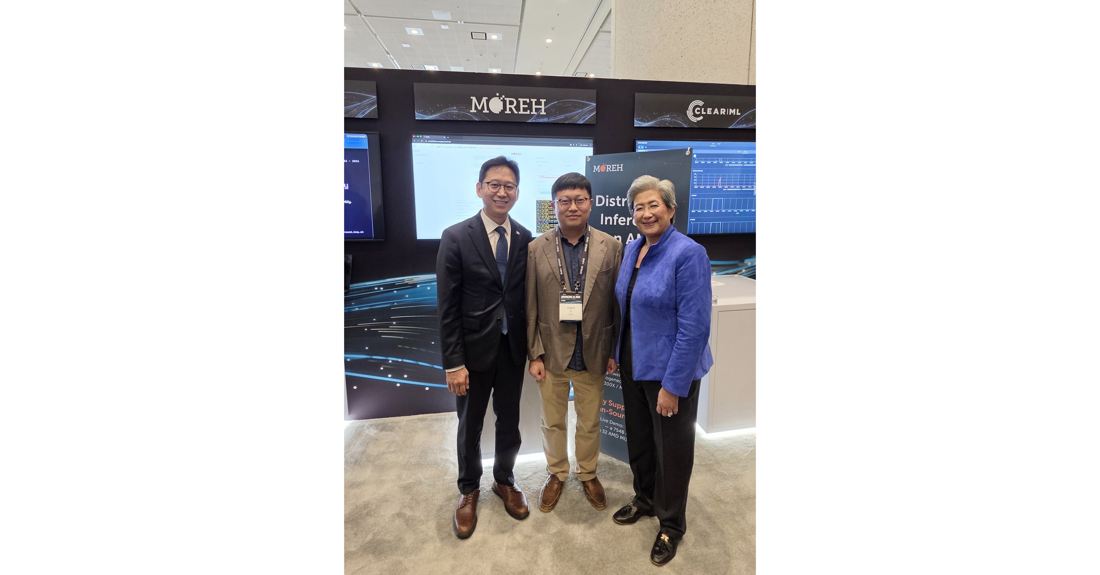 MOREH Showcases High-Performance LLM Inference on AMD GPUs at AMD Advancing AI 2026