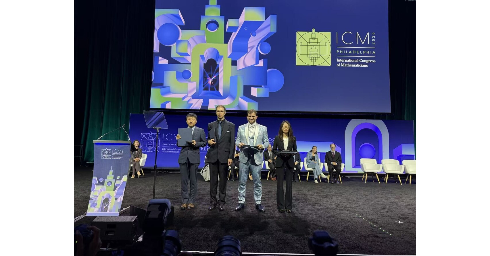 Two Peking University alumni awarded Fields Medals, 14 PKUers speak at the 2026 ICM