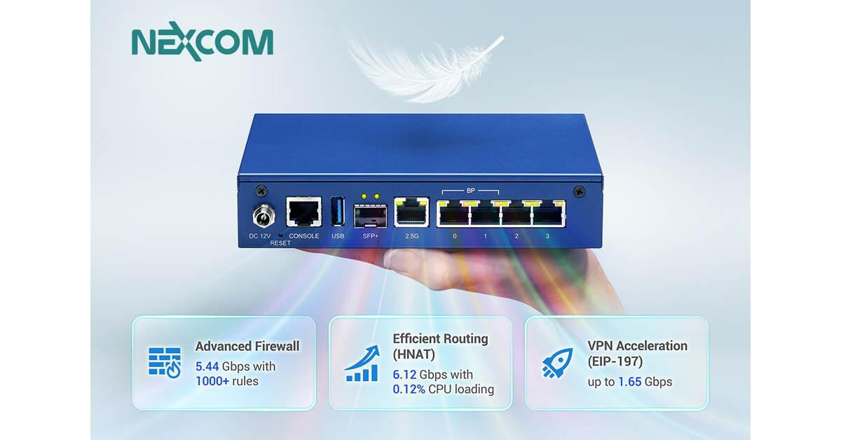 NEXCOM Unveils DTA 1600 to Solve SMB Network Constraints with Enterprise-grade Security