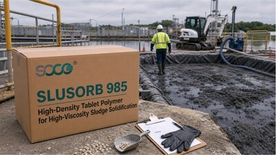 SOCO Launches SLUSORB 985 to Help Contractors Manage High-Viscosity Sludge Without Heavy Mixing Equipment