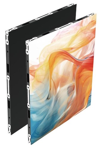 INFiLED GeminiLED dual-sided cabinet structure