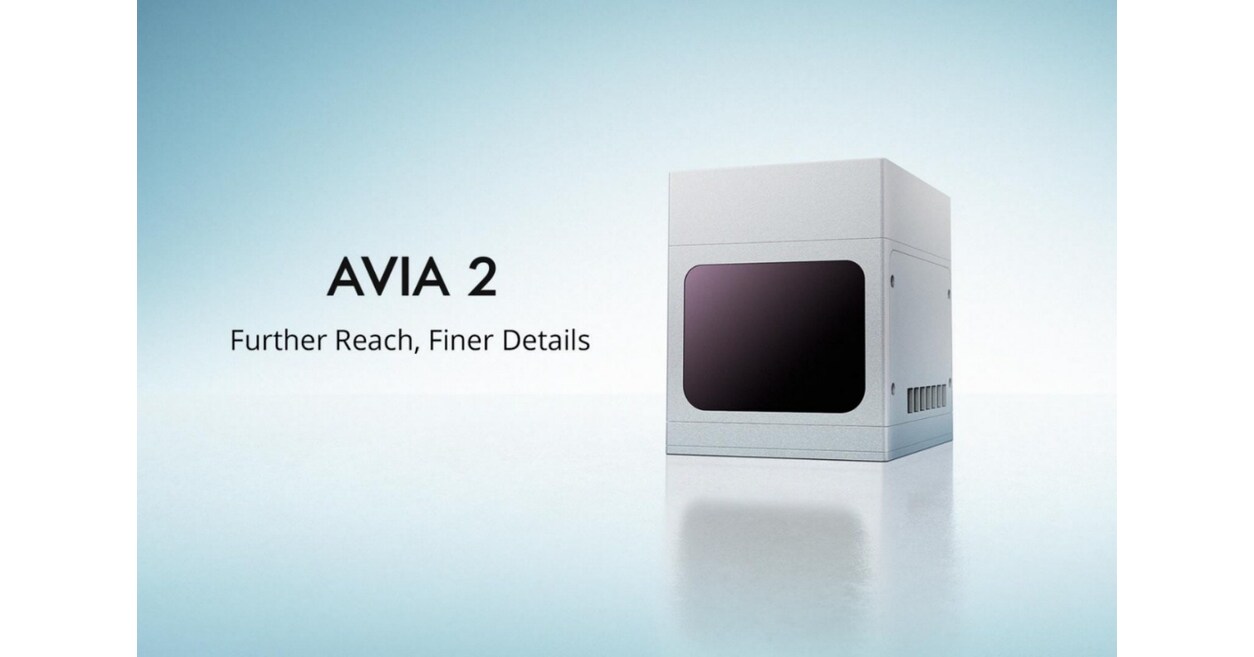 Livox Unveils Avia 2, an Ultra-Long-Range LiDAR for Inspections, Transportation and Other Applications