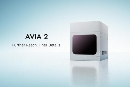 Livox Unveils Avia 2, an Ultra-Long-Range LiDAR  for Inspections, Transportation and Other Applications