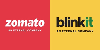 Zomata & Blinkit Logos Zomata & Blinkit Logos