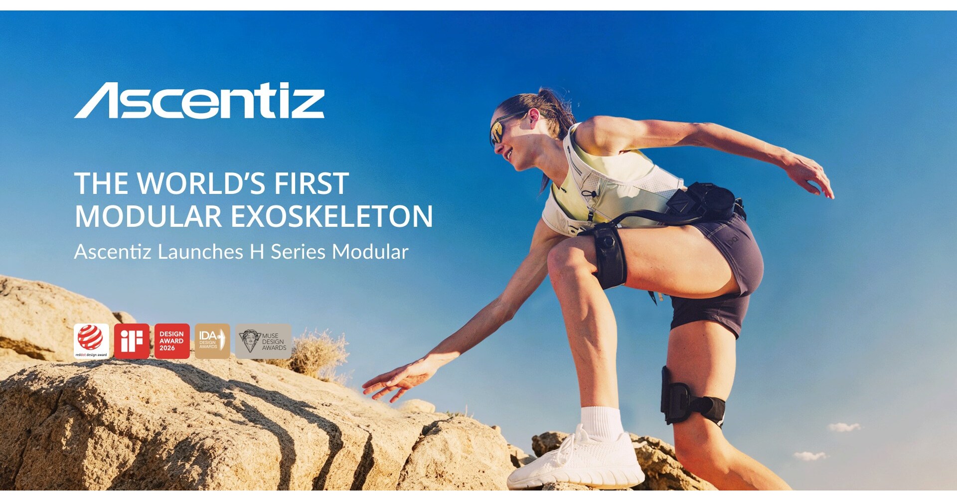 Ascentiz Launches H Series Modular Exoskeleton for Everyday and Outdoor Mobility