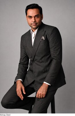 The Victorinox Brand Face Shoot. From L to R- Gunjan Aneja- Managing Director- Finance & Administration Victorinox India, Abhay Deol- Actor and Brand Face Victorinox India, Debraj Sengupta- Managing Director- Sales & Marketing Victorinox India