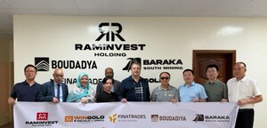 RAMINVEST HOLDING Advances Mauritania Gold Exploration Following 50.14 g/<em>t</em> Gold Assays at Wompou Project