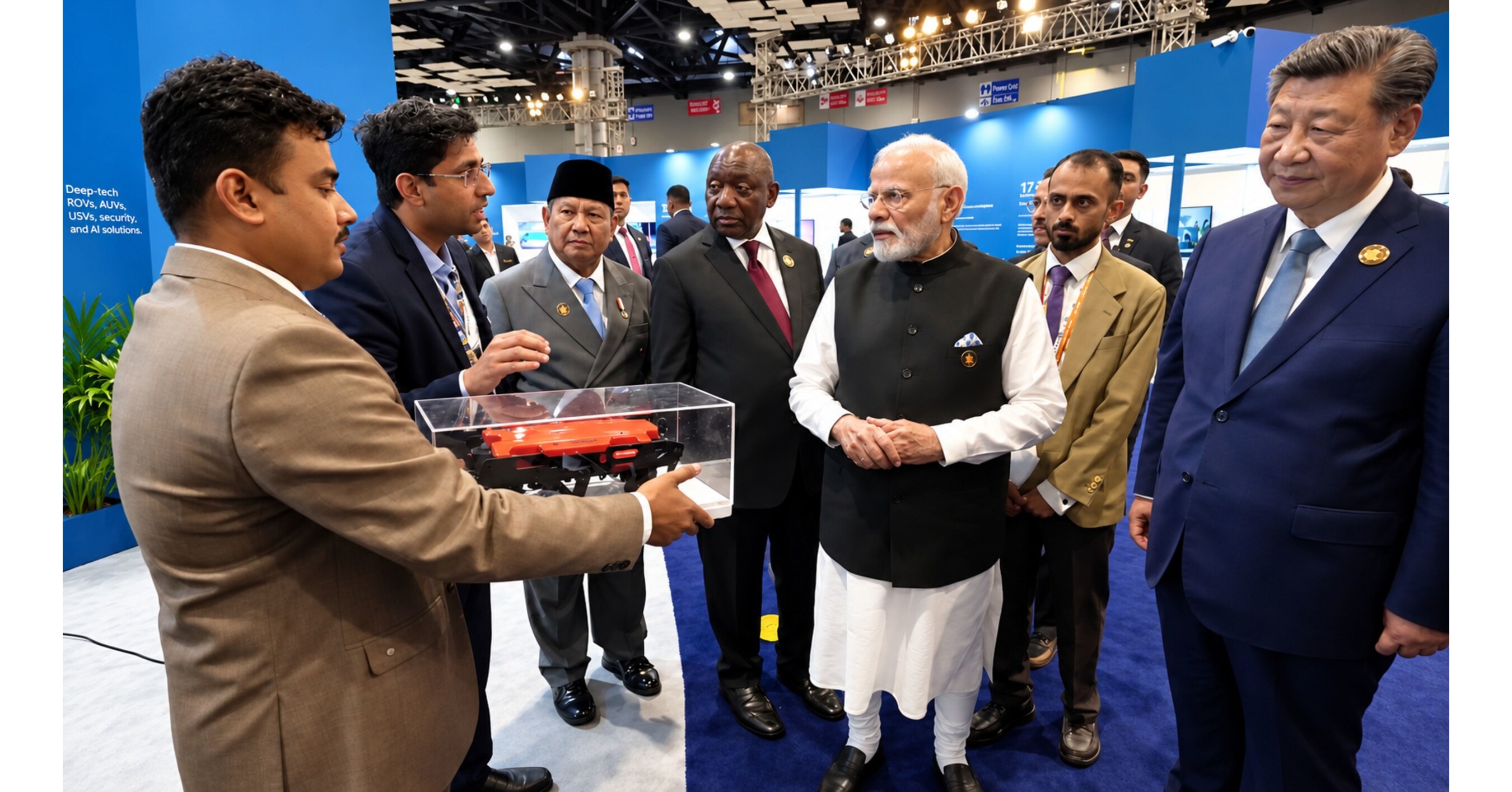 EyeROV: Indian Deep-Tech Startup Showcases its Underwater Drones to World Leaders