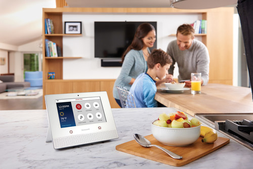 The new Honeywell Lyric Home Security and Control System - the Lyric Controller.