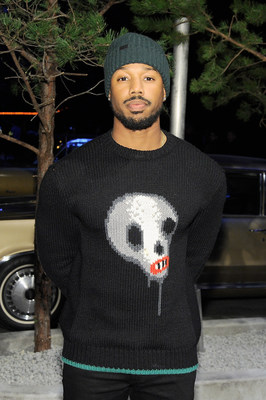 Michael B. Jordan Attends Coach 75th Anniversary Show and After Party (PRNewsFoto/Coach)