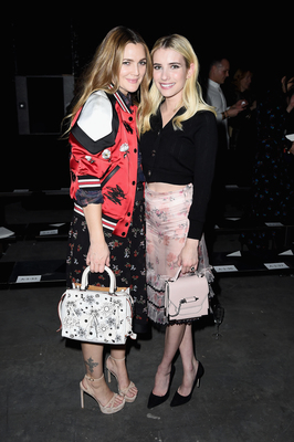 Drew Barrymore and Emma Roberts Attend Coach 75th Anniversary Show and After Party (PRNewsFoto/Coach)
