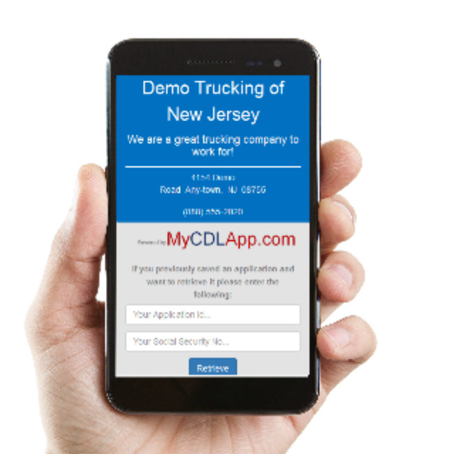 Today nearly every driver has a smartphone, and they have it with them at all times. Very few drivers carry with them a printer, scanner, or a stamp. Stop relying on drivers to print, fill-out, scan, and email/mail a PDF driver job application to you. MyCDLapp.com puts your truck driver job application in the hands of every driver. MyCDLapp.com allows drivers to complete your driver application, along with all of the consent forms, the moment they see your job posting. Our online driver applicat
