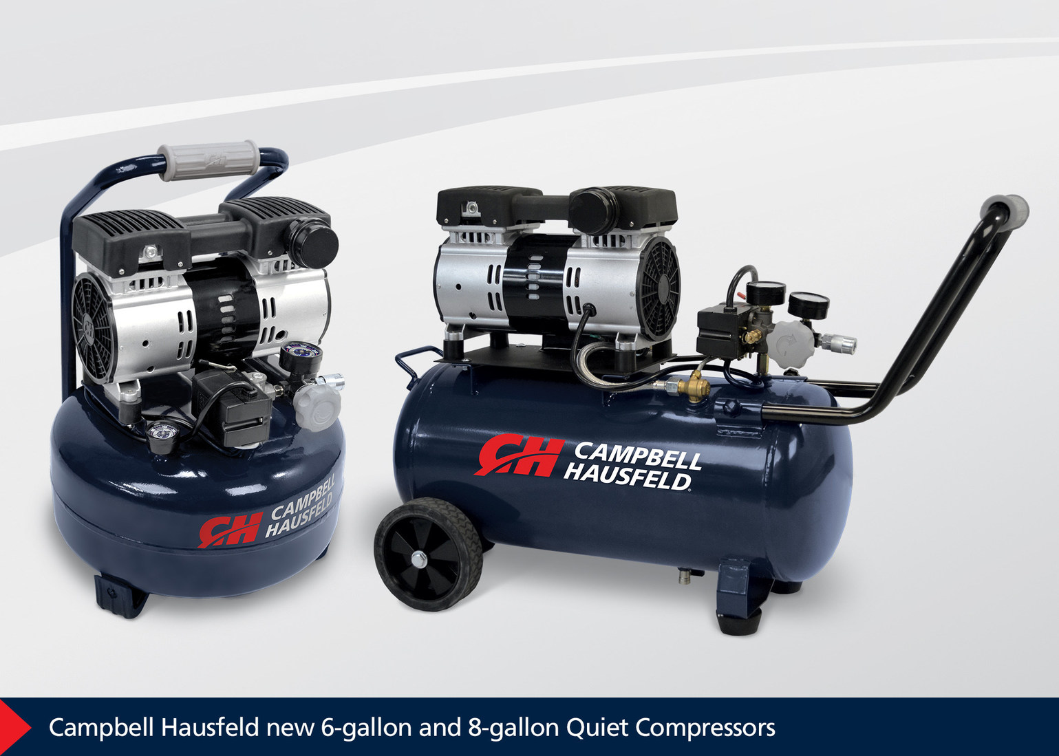 New Campbell Hausfeld Quiet Air Compressors Reduce Sound Output by up