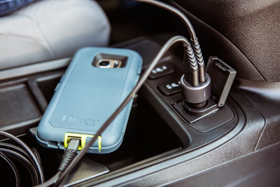 Pair the OtterBox USB Car Charger with the OtterBox Micro USB Cable to charge devices fast with 2.4 AMP charging.