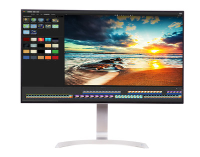LG Electronics plans to unveil a High Dynamic Range (HDR)-compatible 32-inch Ultra HD (UHD) 4K monitor at CES(R) 2017. LG's 32" UHD 4K monitor (model 32UD99) features 3840 x 2160 resolution and supports the HDR standard, boosting productivity and offering an enhanced gaming experience.