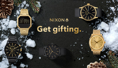 Get Gifting. Nixon Holiday Icons for Men.