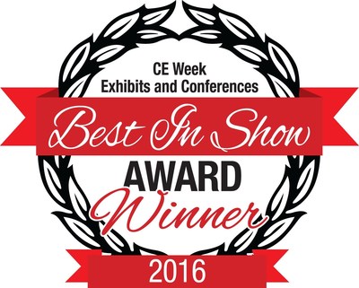 Global Ionics LLC "Beverage Power" Drinking Device wins "Best in Show" Award at CE Week NY 2016