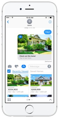 Zillow for iMessage