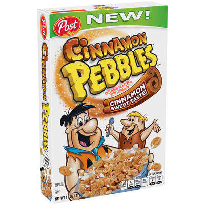 Try new Cinnamon Pebbles and kick off 2017 with a cinnamon sweet treat.