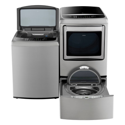Compatible with every new LG front-load washer, as well as nearly all LG front-load models manufactured since 2009, the LG SideKick can now can be placed underneath the dryer of LG top-load laundry pairs featuring LG's unique front control panel - expanding availability of the time-saving innovation to consumers who prefer a top-load washer.