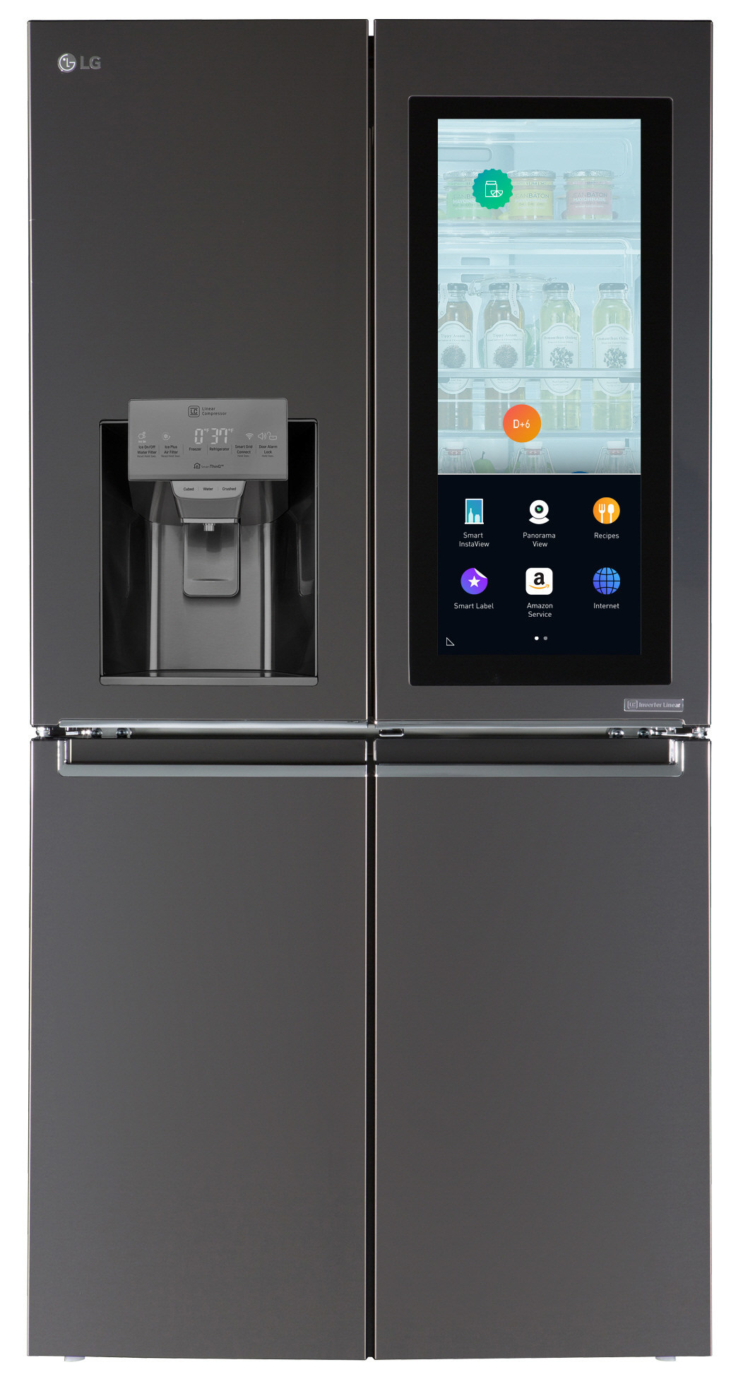 fragment weapon Alphabet LG 'Smart InstaView' Refrigerator Features Voice Control, WebOS Smart  Platform, Remote Viewing Capabilities