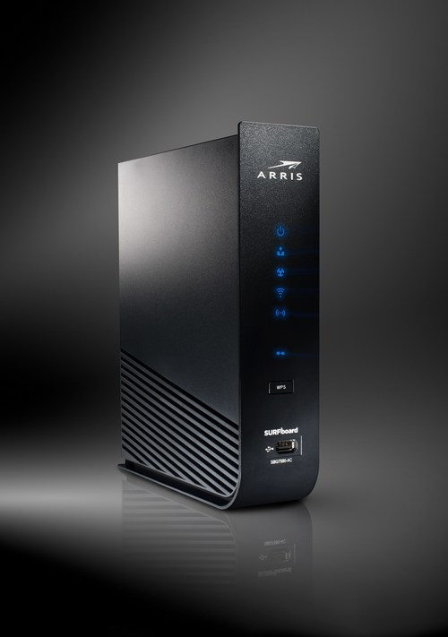 The ARRIS SURFboard SBG7580-AC will be the first device to embed the McAfee Secure Home Platform.
