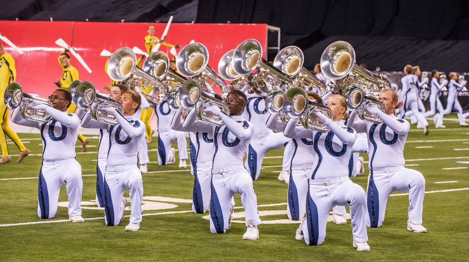 Los Angeles Rams Cheerleaders And Bluecoats Drum & Bugle Corps Selected To Represent The U.S. As