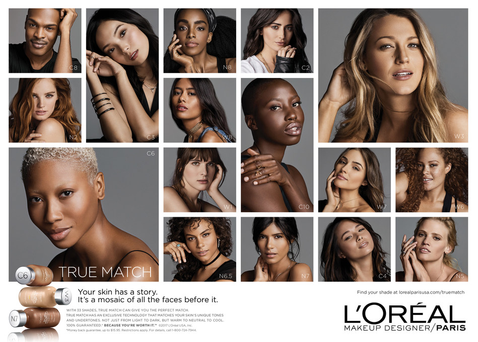 L'Oréal Paris Debuts New True Match Campaign Your Skin, Your Story