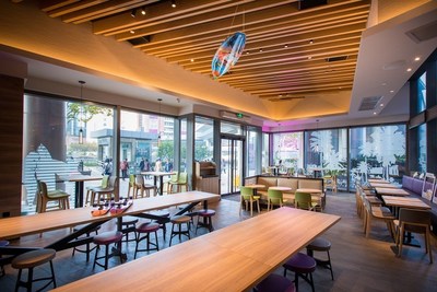 Taco Bell Shanghai interior