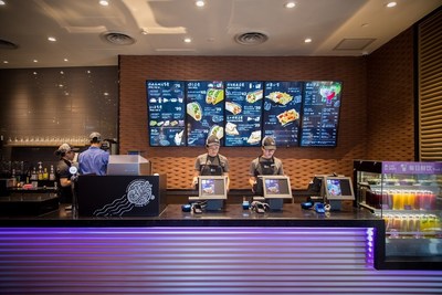 Taco Bell Shanghai counter