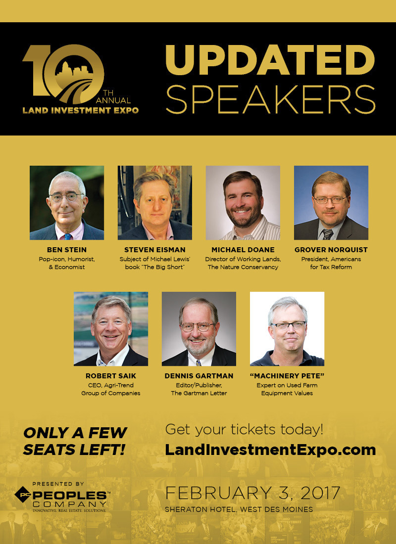 Grover Norquist Joins Ben Stein, Steve Eisman at Land Investment Expo