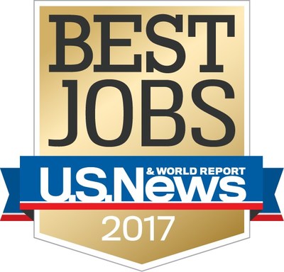 U.S. News & World Report Announces The 2017 Best Jobs