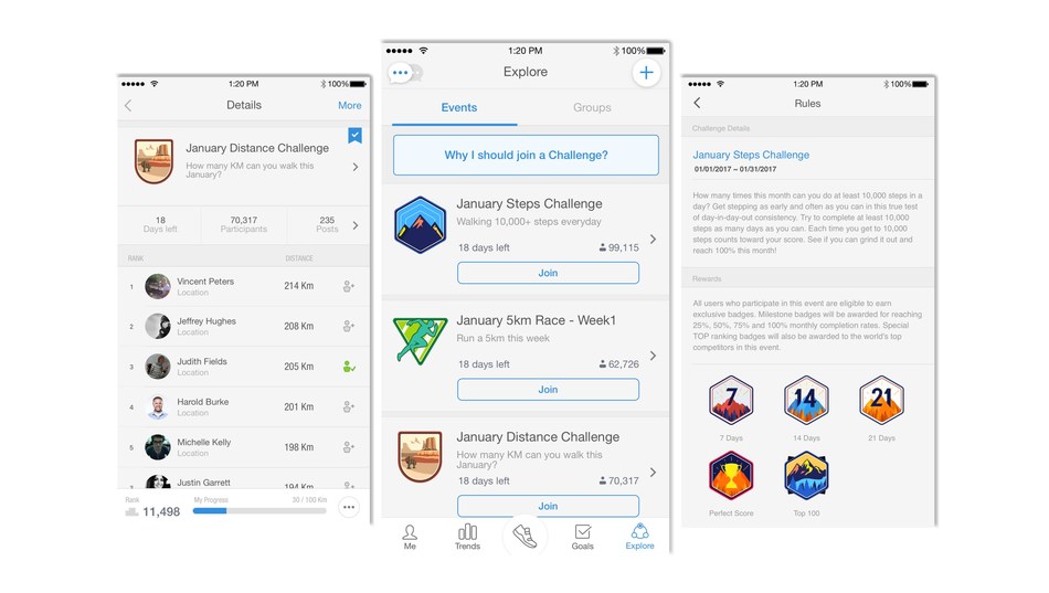 Pacer Pedometer "We want you to go further."