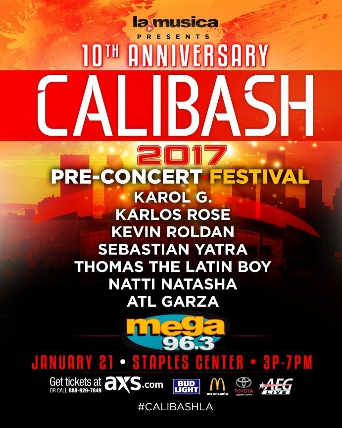 The special 10th anniversary edition of Calibash at Staples Center on