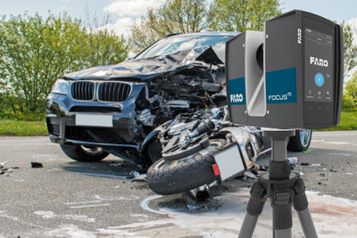 Combining professional grade scanning technology with extreme portability and ease-of-use, the FARO Focus M 70 Laser Scanner offers reliability, flexibility and real-time views of crime and crash scenes for public safety professionals.