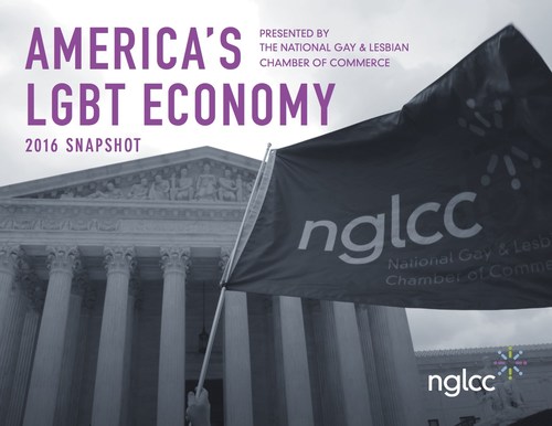 "America's LGBT Economy" Report by National Gay & Lesbian Chamber of Commerce reveals LGBT Business Enterprises contribute billions to the US economy and create tens of thousands of jobs.  More at www.nglcc.org